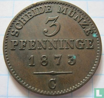 Pruisen 3 pfenninge 1873 (C) - Afbeelding 1