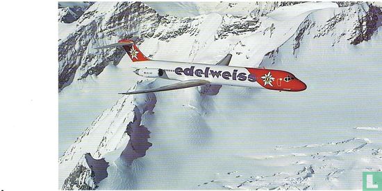 Faltkarte Edelweiss Air - McDonnell Douglas MD-80 - Image 1