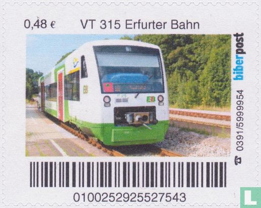Biberpost, Tram Erfurter Bahn