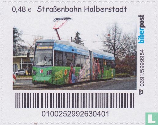Biberpost, Tram Halberstadt