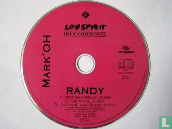 Randy (never stop that feeling) - Afbeelding 3