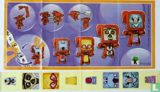 Robot mannetje (oranje) - Afbeelding 3