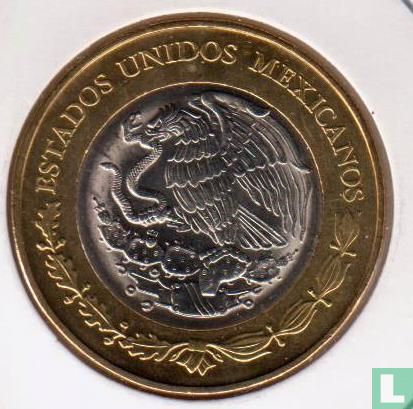 Mexico 20 peso 2013 "150th anniversary Birth of Belisario Dominguez" - Afbeelding 2