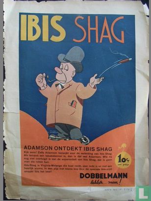 Adamson ontdekt Ibis Shag