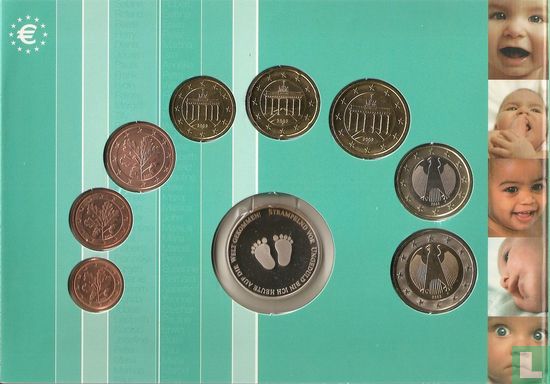 Germany mint set 2002 (F) "Birth" - Image 2