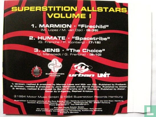 Superstition Allstars-Volume One - Bild 2