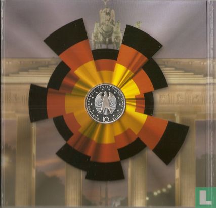 Allemagne combinaison set 2002 "Introduction de l'euro devise" - Image 2