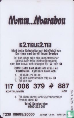 Telekort - Värde 10 Kronor - E2.TELE2.TEL - Afbeelding 2