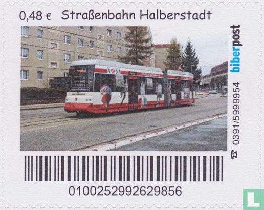 Biberpost, Tram Halberstadt 