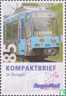Region Karlsruhe Mail, Tram 
