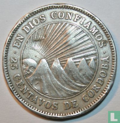 Nicaragua 25 centavos 1946 - Image 2