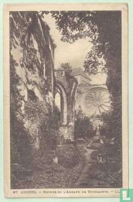 ANGERS, Ruines de l'Abbaye de Toussaint - Afbeelding 1