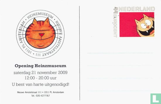 Uitnodigingskaart Opening Heinzmuseum - Afbeelding 2