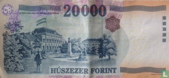 Hongarije 20.000 Forint 2009 - Afbeelding 2