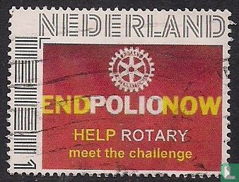 End polio now Help Rotary