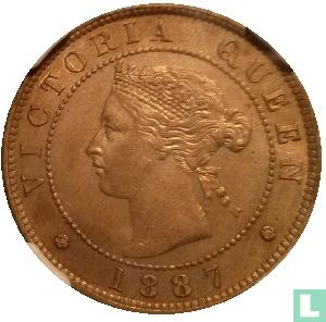 Jamaica half penny 1887 - Afbeelding 1
