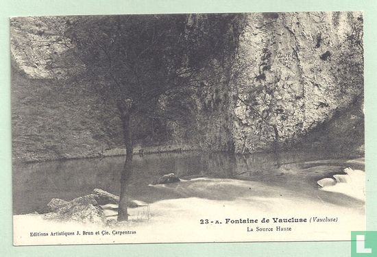 La Fontaine de VAUCLUSE - Afbeelding 1