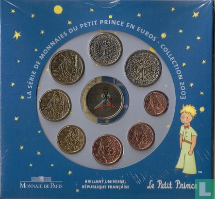 Frankrijk jaarset 2003 "Le Petit Prince" - Afbeelding 1