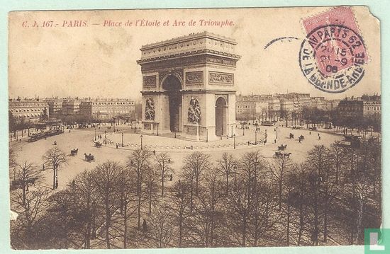 Place de l'Etoile et Arc de Triomphe - Image 1