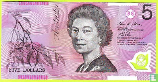 Australie 5 Dollars 2012 - Afbeelding 1