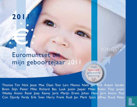 Nederland jaarset 2011 "Baby set boy" - Afbeelding 1