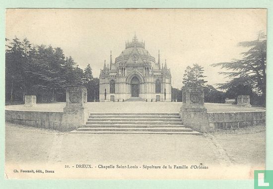 DREUX, Chapelle Saint-Louis - Sépulture de la Familie d'Orleans - Afbeelding 1