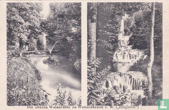 Die oberen Wasserfälle zu Weissenbrunn - Afbeelding 1