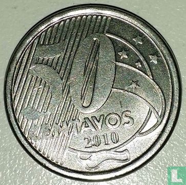 Brazilië 50 centavos 2010 - Afbeelding 1