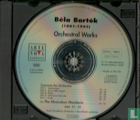 Béla Bartók Concerto for Orchestra + The Miraculous Mandarin - Image 3