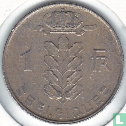 Belgium 1 franc 1956 (FRA) - Image 2