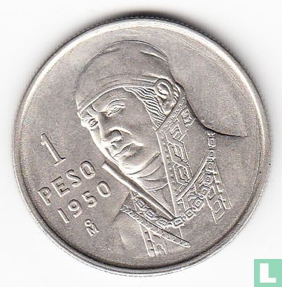 Mexico 1 peso 1950 - Afbeelding 1