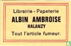 Albin Ambroise Halanzy