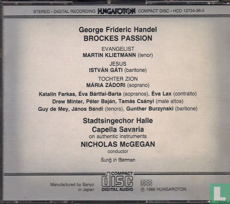 Händel, Brockes Passion  - Bild 2