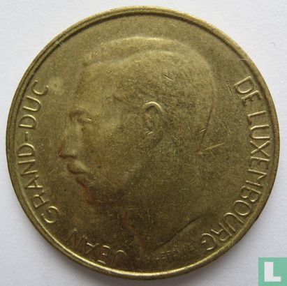 Luxemburg 5 francs 1986 (type 2) - Afbeelding 2