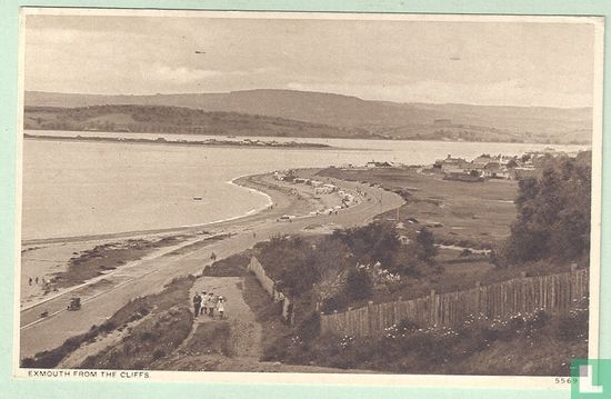 EXMOUTH from the Cliffs - Afbeelding 1