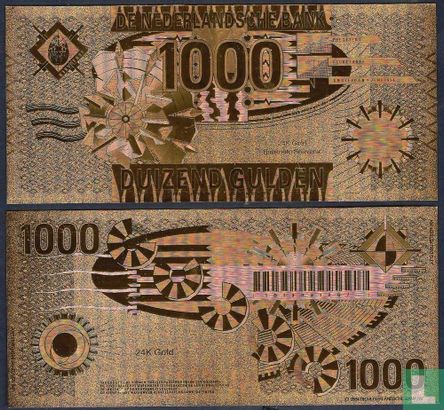 Pays-Bas 1.000 Gulden 1994 Replica