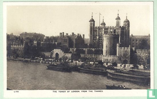 The Tower of London from the Thames - Afbeelding 1