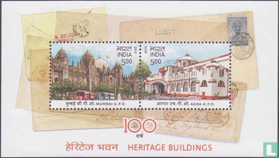 100 Jahre Postämter Mumbai und Agra