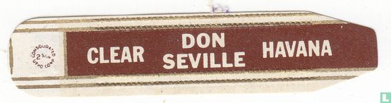 Don Seville - Clear - Havana - Afbeelding 1