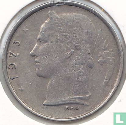 België 1 franc 1973 (FRA) - Afbeelding 1