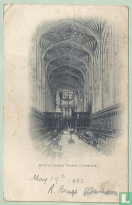 CAMBRIDGE, King's College Chapel - Bild 1