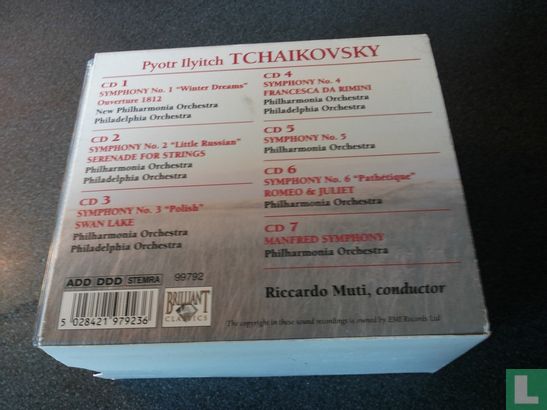 Tchaikovsky Symphonies Complete - Afbeelding 2