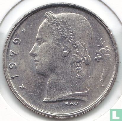 België 1 franc 1979 (NLD) - Afbeelding 1