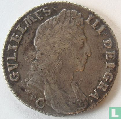 England 1 shilling 1697 (C) - Image 2