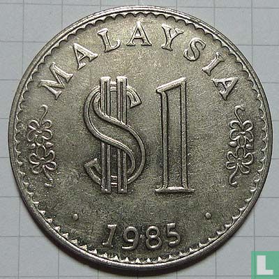 Malaysia 1 ringgit 1985 - Image 1