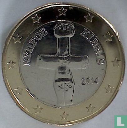 Cyprus 1 euro 2014 - Image 1