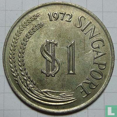 Singapore 1 dollar 1972 - Image 1
