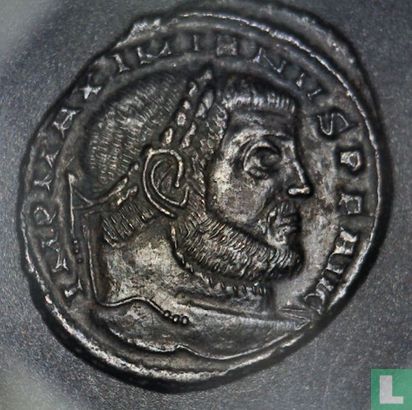 Roman Empire, AE Follis, 305-311 AD, Galerius, Sescia, 310-311 AD - Image 1