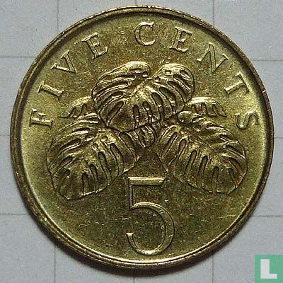 Singapore 5 cents 2001 - Afbeelding 2