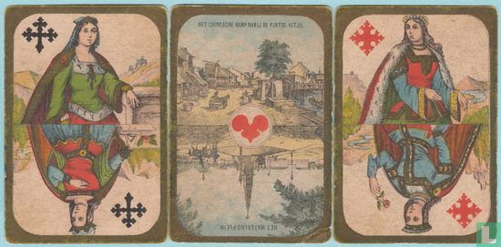 Batavia, Daveluy, Brugge, 52 Speelkaarten, Playing Cards, 1865 - Afbeelding 2